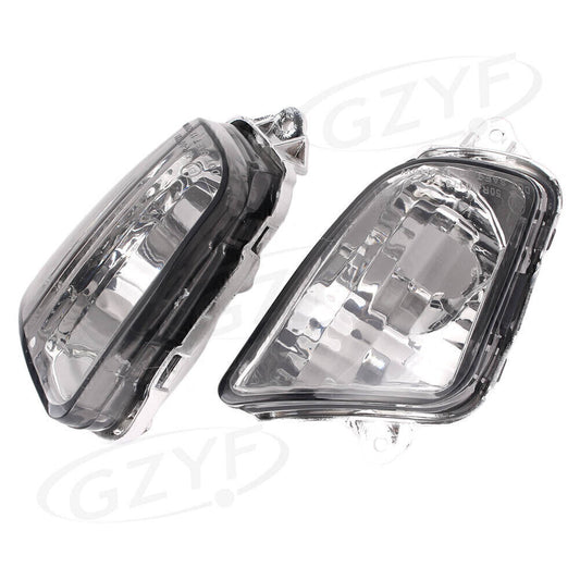 2x Turn Signal Blinker Lamp with Clear Lens Cover for Honda CBR1100XX 1997-06 05 Q