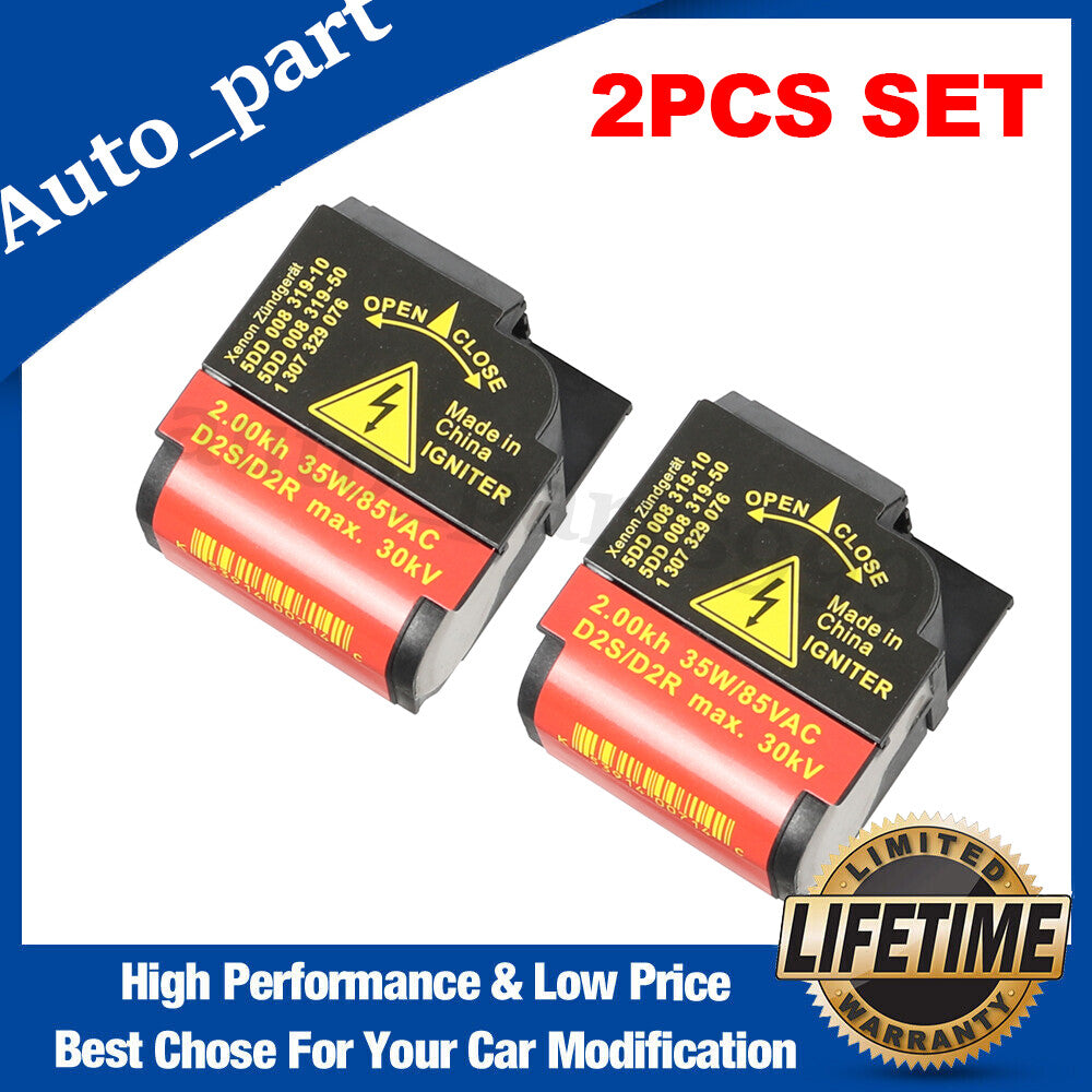 2-piece set of HID xenon headlight ignition bulb sockets for MK5, for Jetta GLI, GTI, 1307329076- n