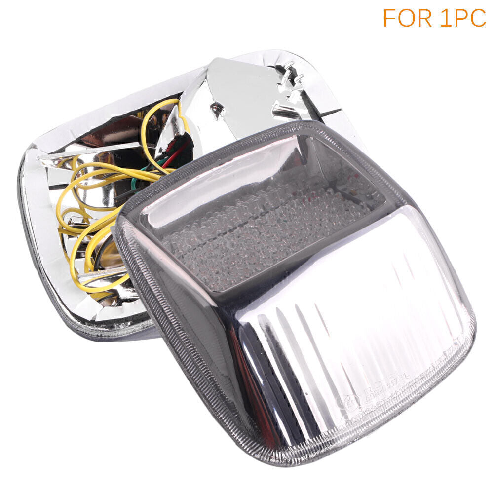 for Harley Deuce All Years / V-ROD 2002-2011 1x Smoke LED Taillight Brake Lamp Q