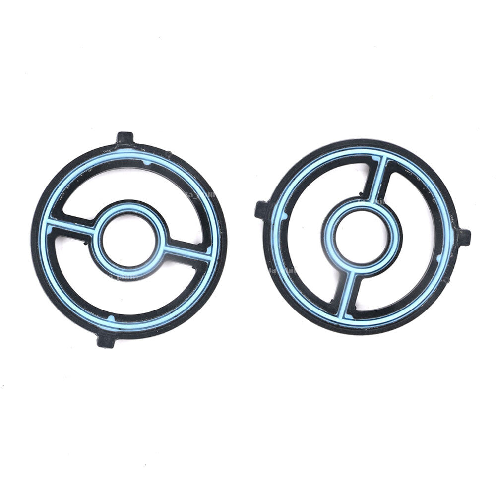 2x Oil Cooler Gasket for Mazda 3 2007 - 2013 for Mazda 6 2006 - 2007 CX-7 2007 -12 Q