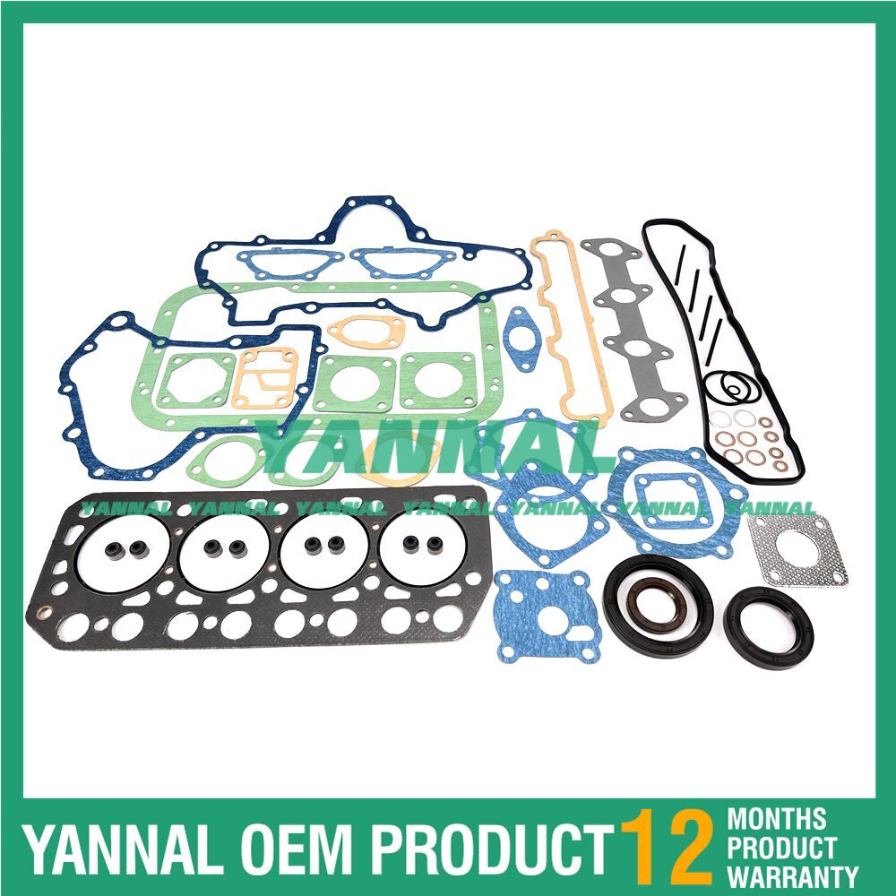 K4E-DI Full Overhaul Gasket Kit for Hanix N260 Excavators -
