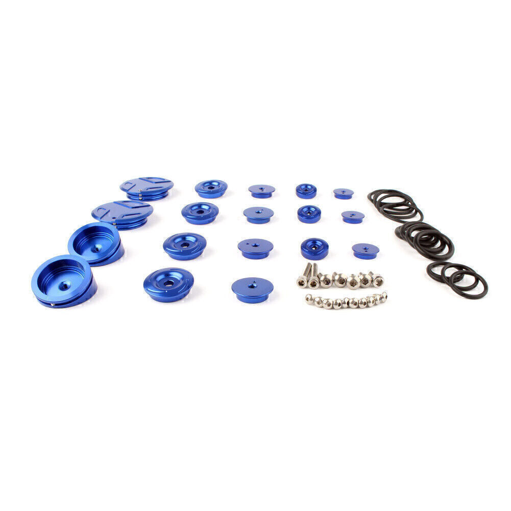18pcs Frame End Cap Hole Plug Decor Cover Kit Fit for BMW R 1200 GS ADV 2013-2019 Q