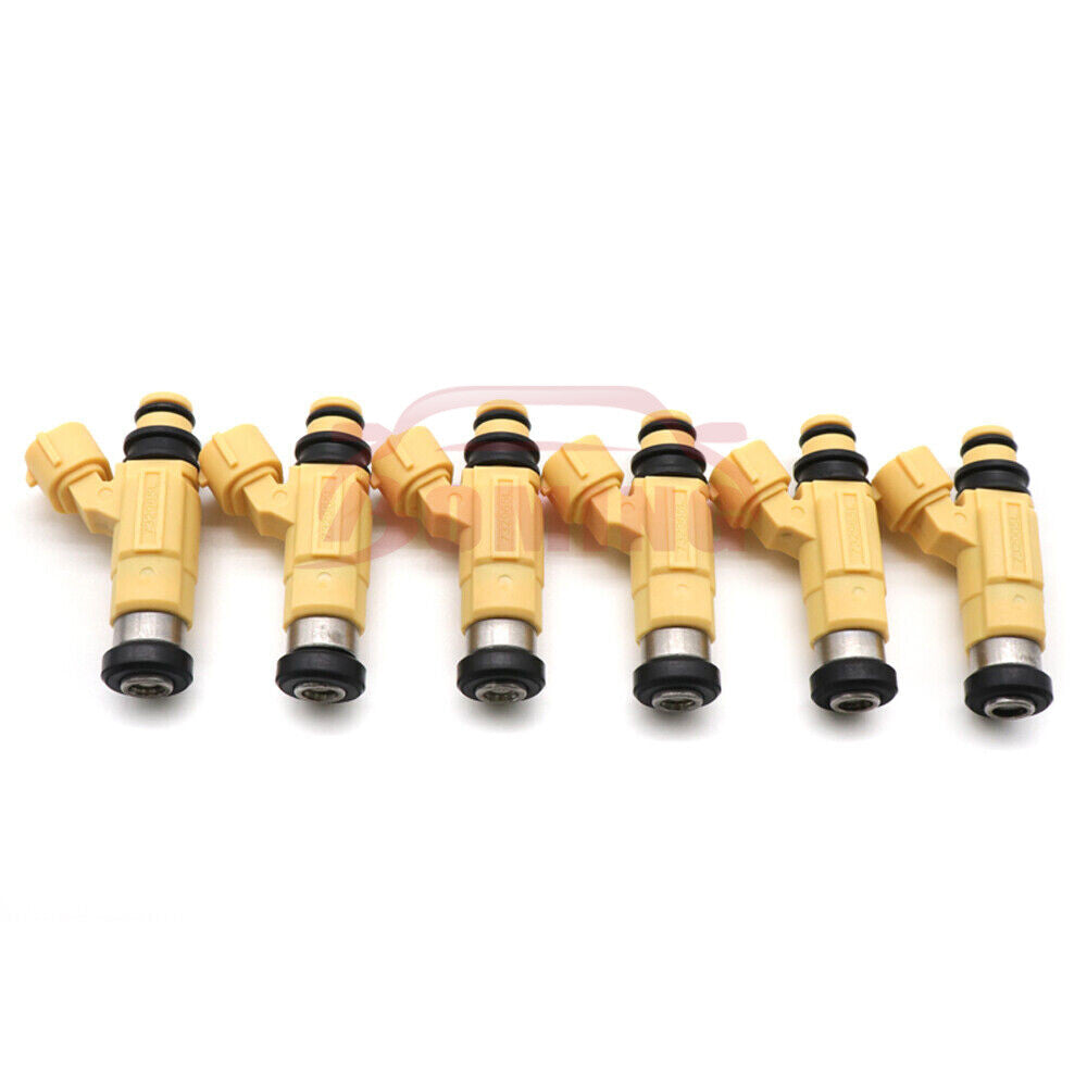 6PCS New for Yamaha F200 - F225 Outboard 2002-2012 69J-13761-00-00 Fuel Injector