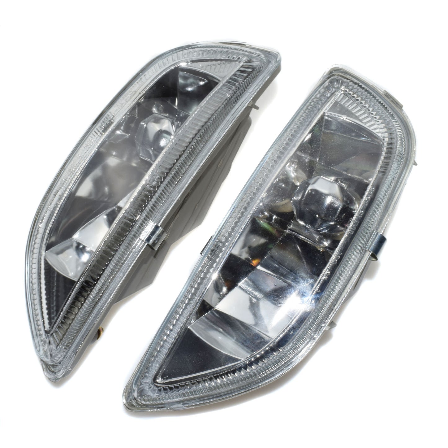 2 Pieces for 01-02 for COROLLA Clear Lens BUMPER DRIVING FOG BULBS Lights LH Right Grip - v