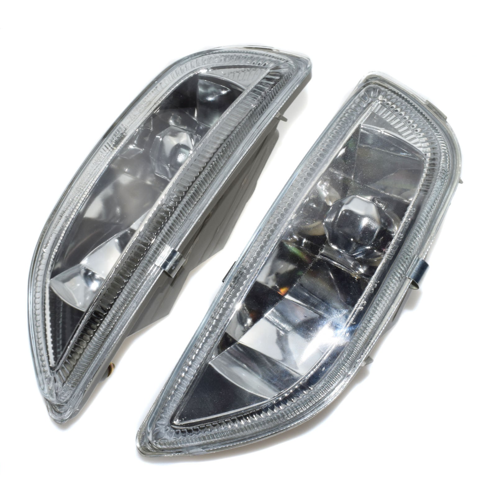 2 Pieces for 01-02 for COROLLA Clear Lens BUMPER DRIVING FOG BULBS Lights LH Right Grip - v