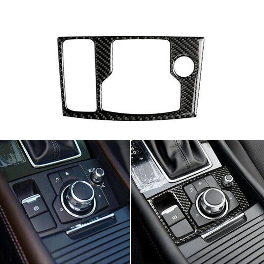 Car Interior Multimedia Button Cover Trim For 2014-2016 for Mazda 3 Axela