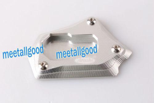 Fit for BMW 13 14 R1200GS R 1200 GS 2013 2014 Silver Aluminium Sidestand Foot Q