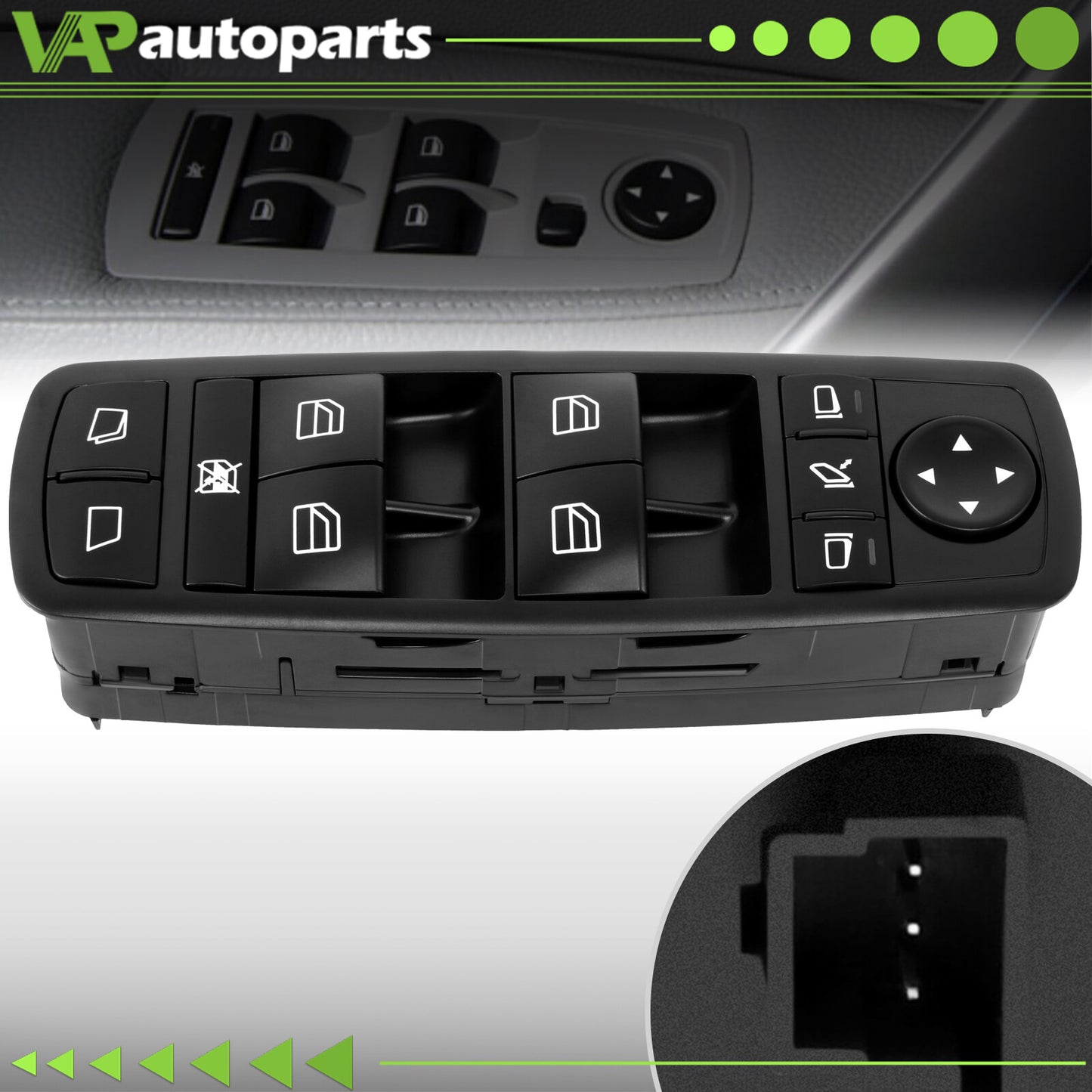 Suitable for 2007-2012 GL450, front left window switch. n