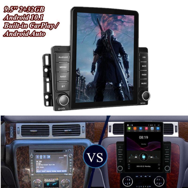9.5 Radio GPS Navi for Chevy Silverado for GMC for Yukon Android 10.1 Stereo