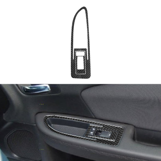 Red Carbon Fiber Passenger Storage Latch Trim Cover for KIA Sedona 2015-2016 v