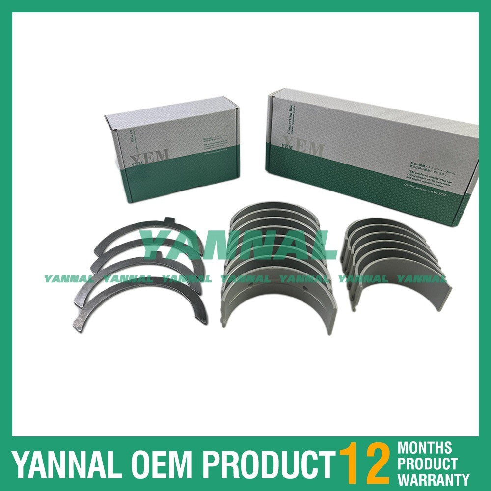 Suitable for Yanmar 3TNV80F main crankshaft and connecting rod bearing kit STD