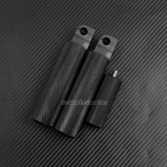 Knurled Foot Pegs Shift Shifter Peg Footrests for Harley Sportster Softail CVO
