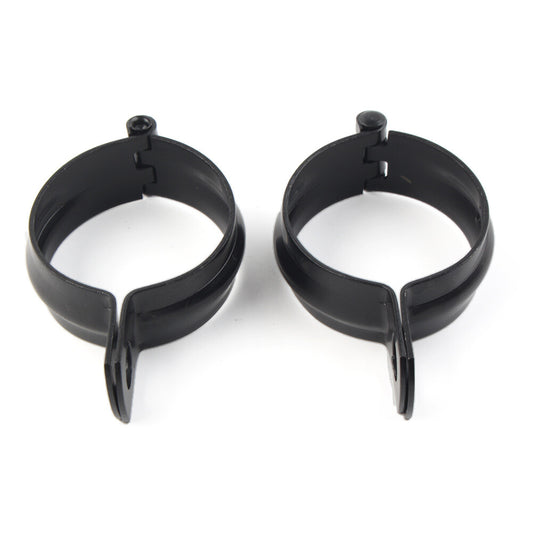 Black Motorcycle Front Fork Clamp Turn Signal Light Mount Bracket Holder 42-51MM