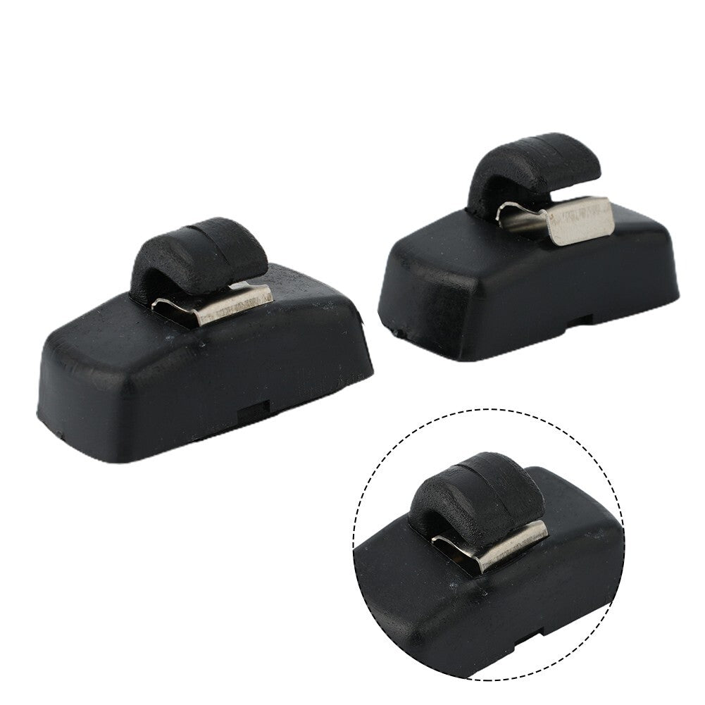 car sun visor clips, black fasteners with fixing hooks 3B0857561B