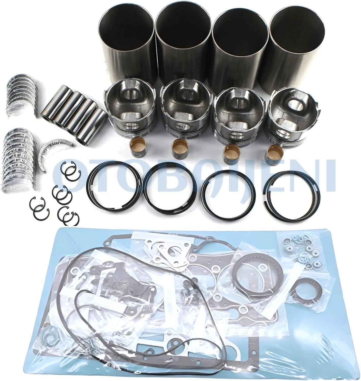 6x Piston Rings Set Mast 82mm For N52B25 E90 E92 E60 E61 323i 325i 525i X3 2.5 17567 B
