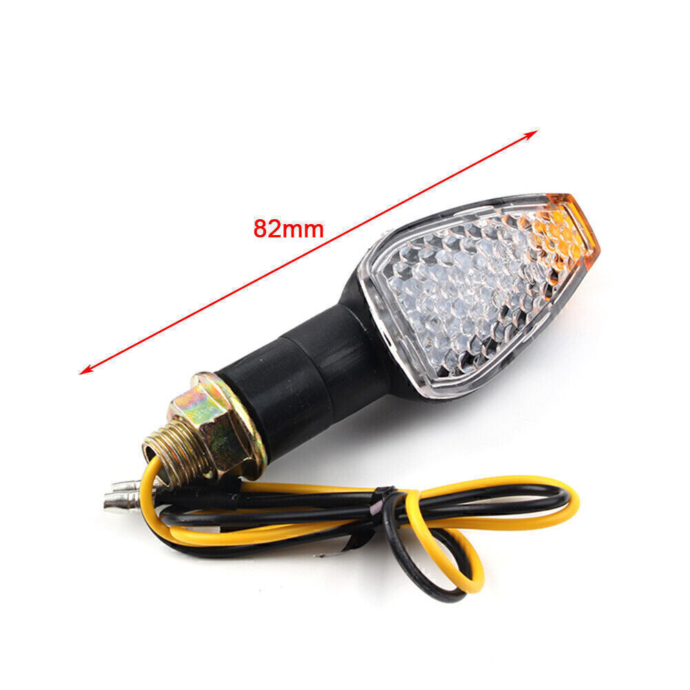 Black Universal for Mini 14 LED Motorcycle Turn Signal Light Indicators Blinker Q