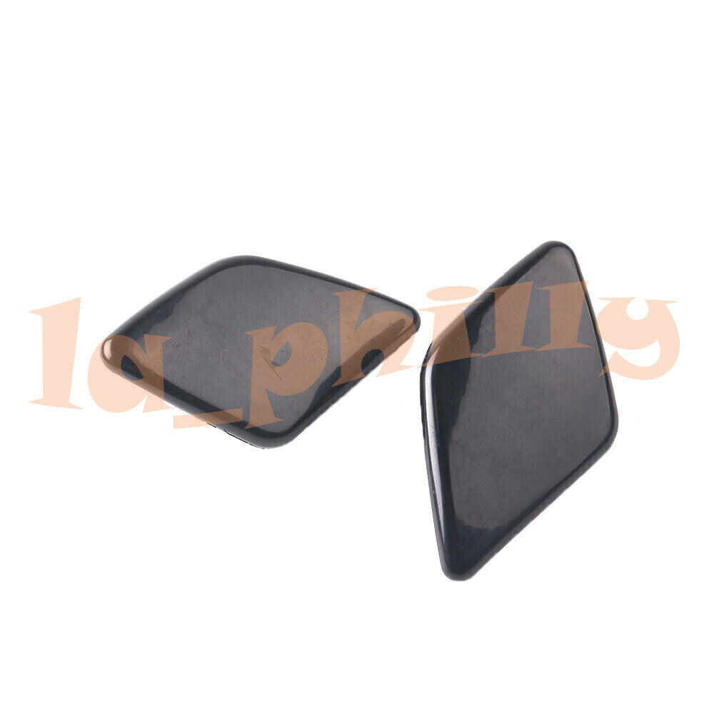 2X L+R for 2007-14 for VOLVO XC90 Headlight Washer Cover Cap Front Bumper Trim Q