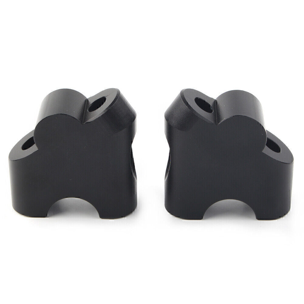 for Suzuki V-STROM DL 650XT 2015-2020 DL 1000 02-17 Black HandleBar Clamp Riser Q