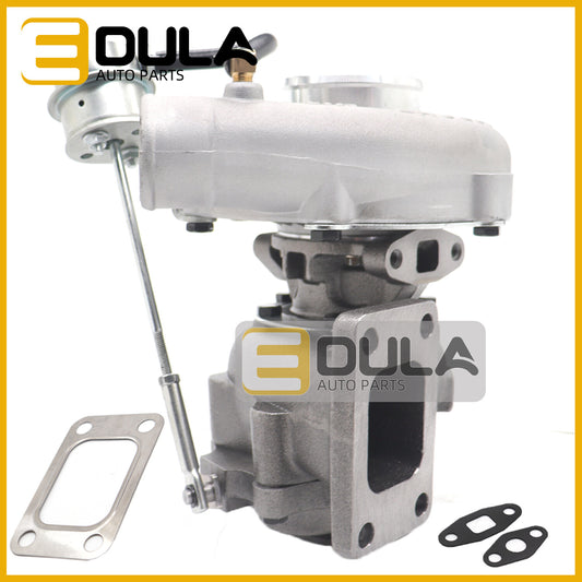 Oil-cooled turbochargers are suitable for T3 and T4 1.5L-2.5L universal 400HP flanger turbines.