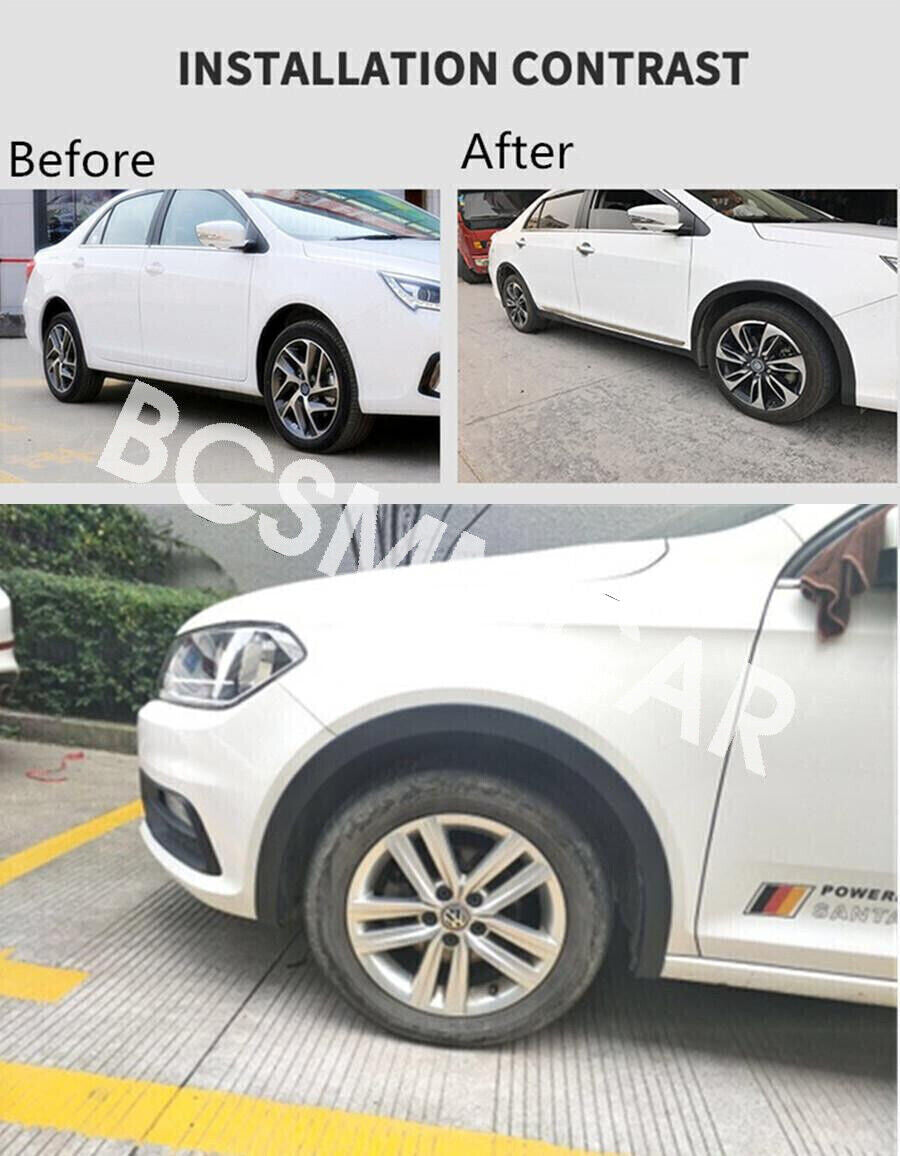 Wheel Eyebrow Trim Protect Strips Fender Flares Rubber For Car Truck Accessories