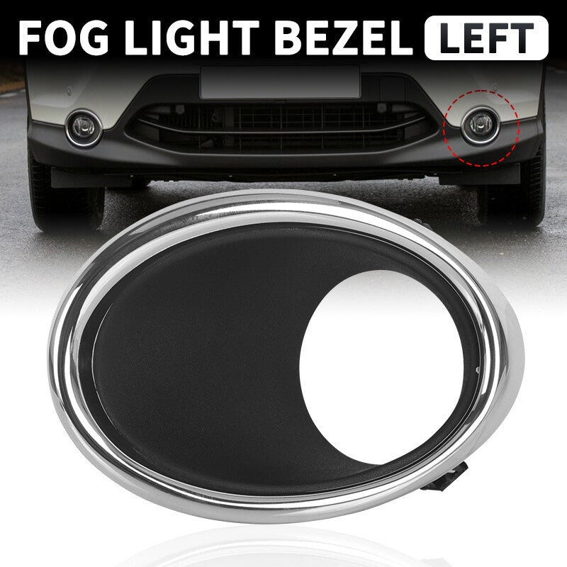 Left Side Front Fog Light Lamp Cover Trim Bezel for Nissan Qashqai J11 2014-2017