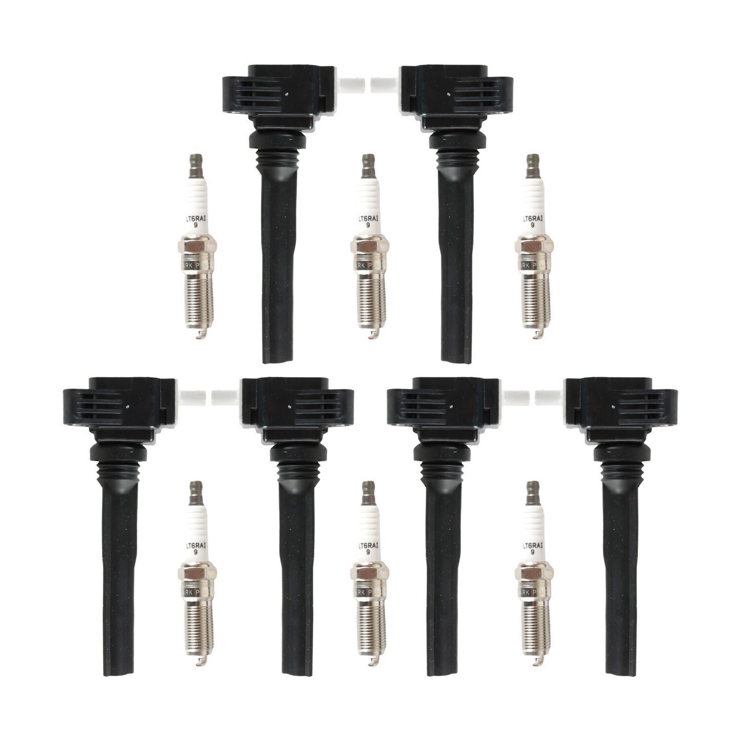 6 Ignition Coils+6 Iridium Spark Plug for Ford F150 UF826+94372 vastvehicle
