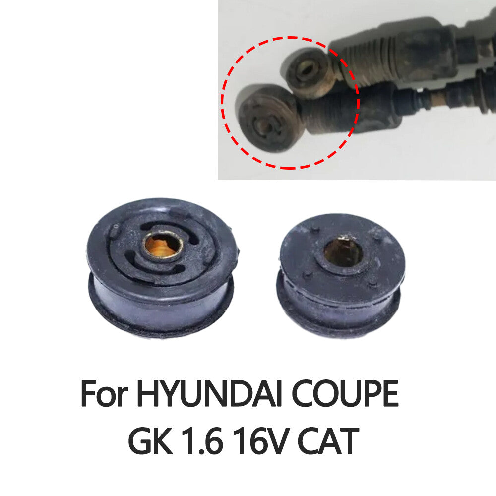 2Pcs Manual Transmission Shift Cable Bushing for HYUNDAI COUPE GK 1.6 16V CAT