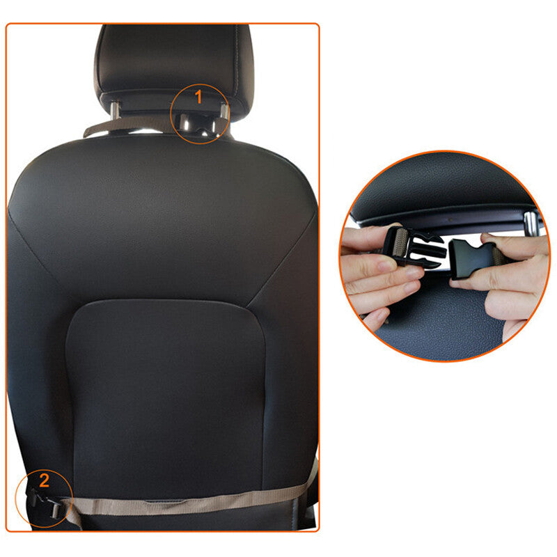 Car front for seat covers, anti-slip, waterproof, comfortable, protective pads for pets and dogs - n