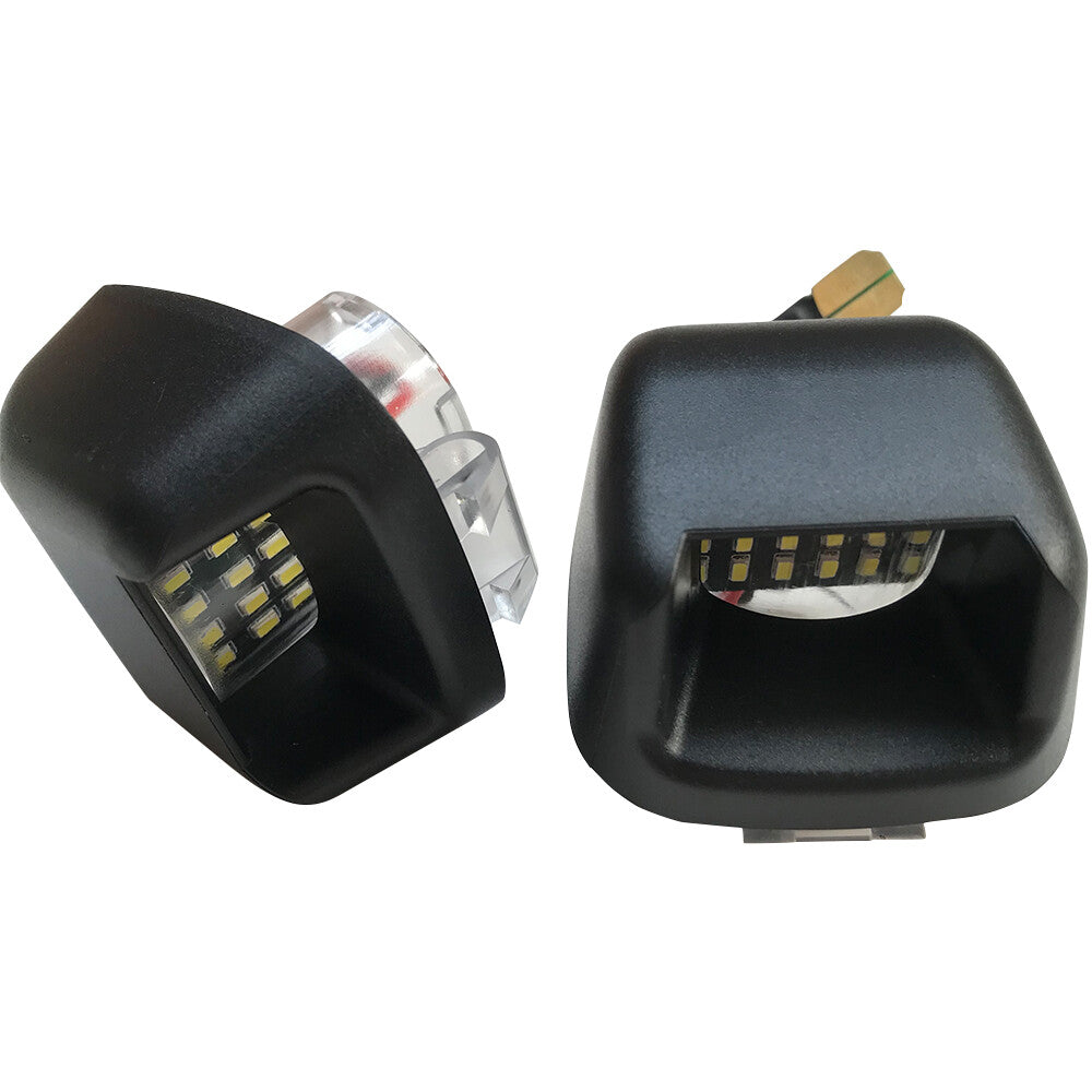 2Pcs LED License Plate Light Rear Bumper Lamp For Armada Titan Xterra Frontier Q