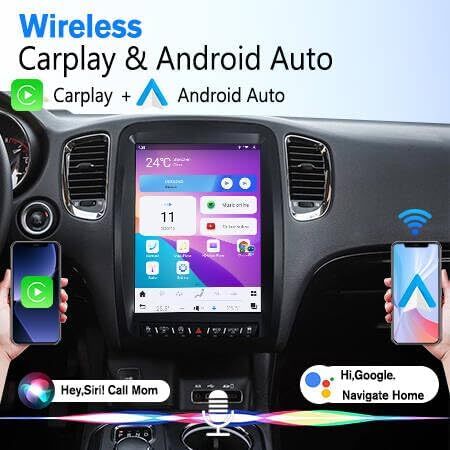 13 Screen Android12 Stereo Gps Radio Carplay for Dodge Durango 2014-2020 n