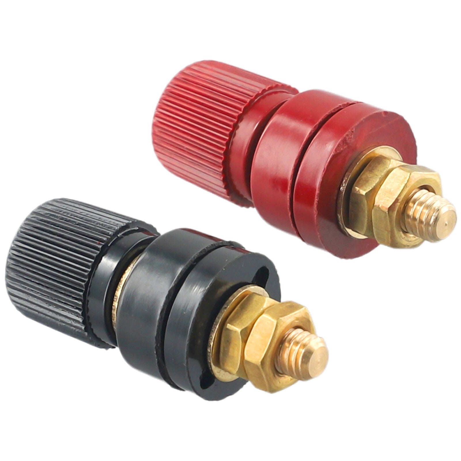 UK 2Pcs Remote Battery Stud Premium Power Junction Post Connectors Terminal Kit v