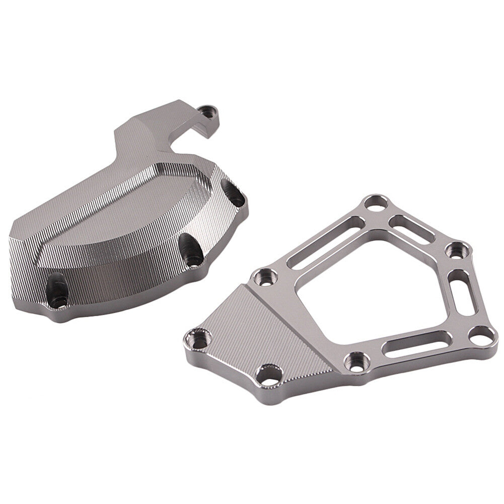 Engine Stator Starter Cover Slider Protector Set for BMW S1000RR 2009-2014 Grey Q