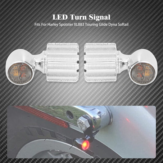 Universal for Mini HighPower LED Turn Signal Indicator Blinker Light Fit for Harley Q