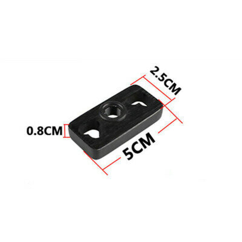 Turbo Fuel Rail Delivery Regulator Adapter Riser with Fitting 1Pcs Q