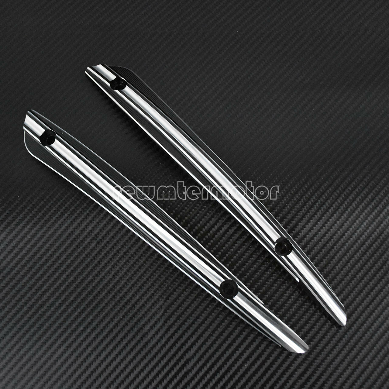 CNC Windshield Side Trim Black Fit for Harley Road Glide FLTRX FLTRXS 2015-2017 Q