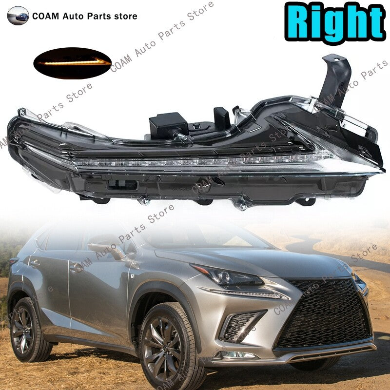 Daytime running lights and turn signals for Lexus F-Sport NX200t 2015-2021