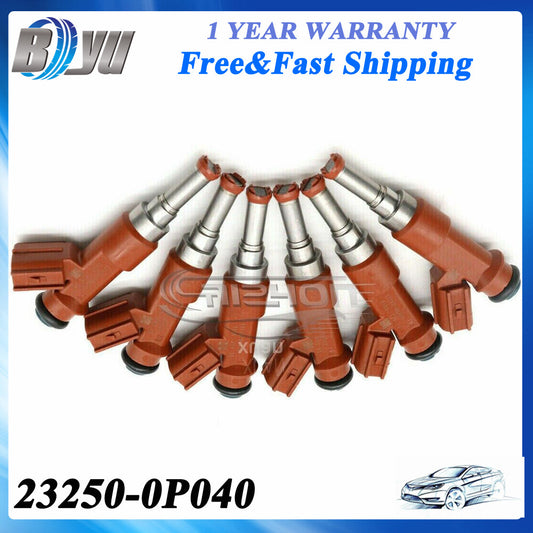 New 6Pcs 23250-0P040 Fuel Injector For 07-10 for Toyota for Camry RAV4 for Lexus ES350 3.5L