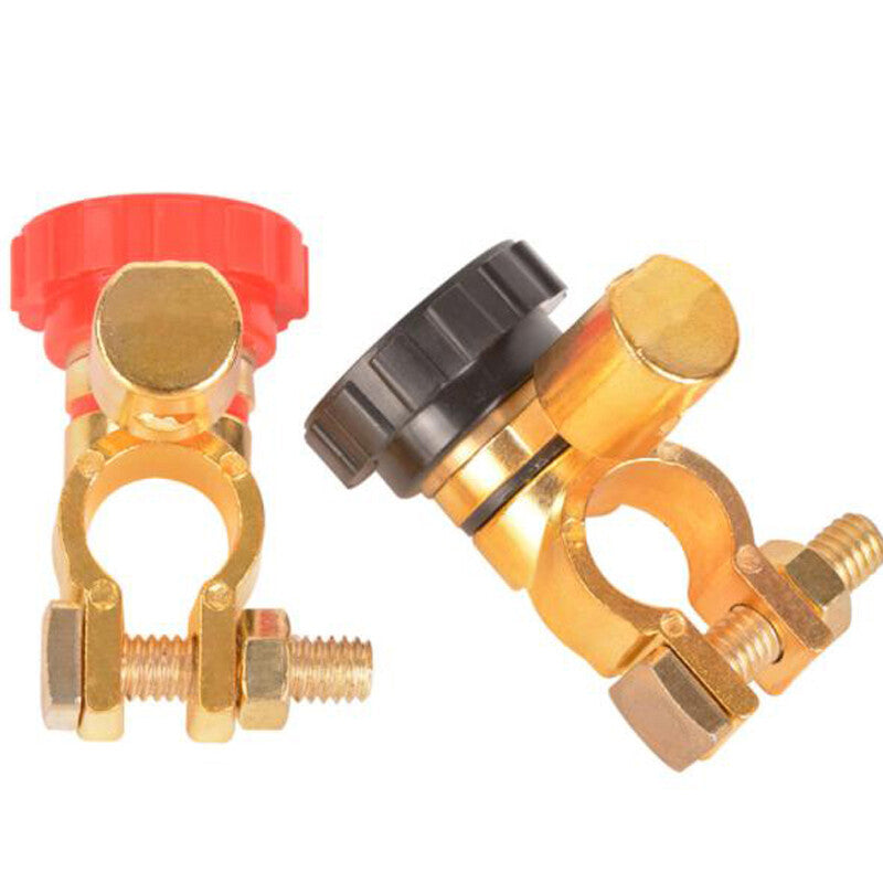 15.5-17mm Car Trucks Battery Terminal Clamp Connectors Top Post Negative Durable v