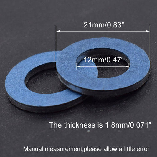 10X Oil Drain Sump Plug Washers Gasket 12mm Hole for Toyota for Lexus #90430- 12031 Q