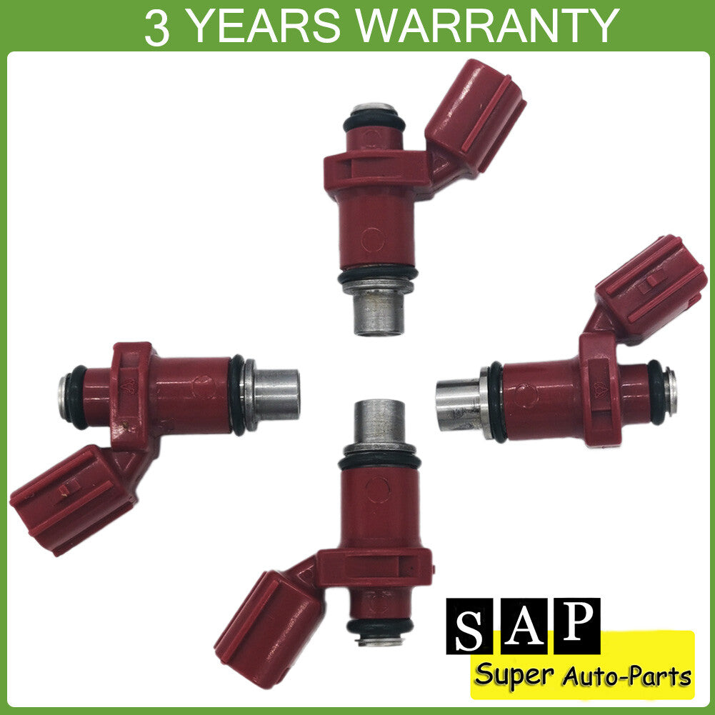 4X Fuel Injector 6D8-13761-00-00 for Yamaha Outboard 80BEL 75-90HP 4 Stroke F75 Q