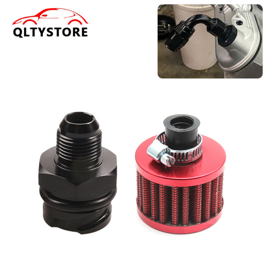 Billet Valve Cover Oil Cap & Red Breather Filter for LSX LS1 LS6 LS2 LS3 LS7 Q