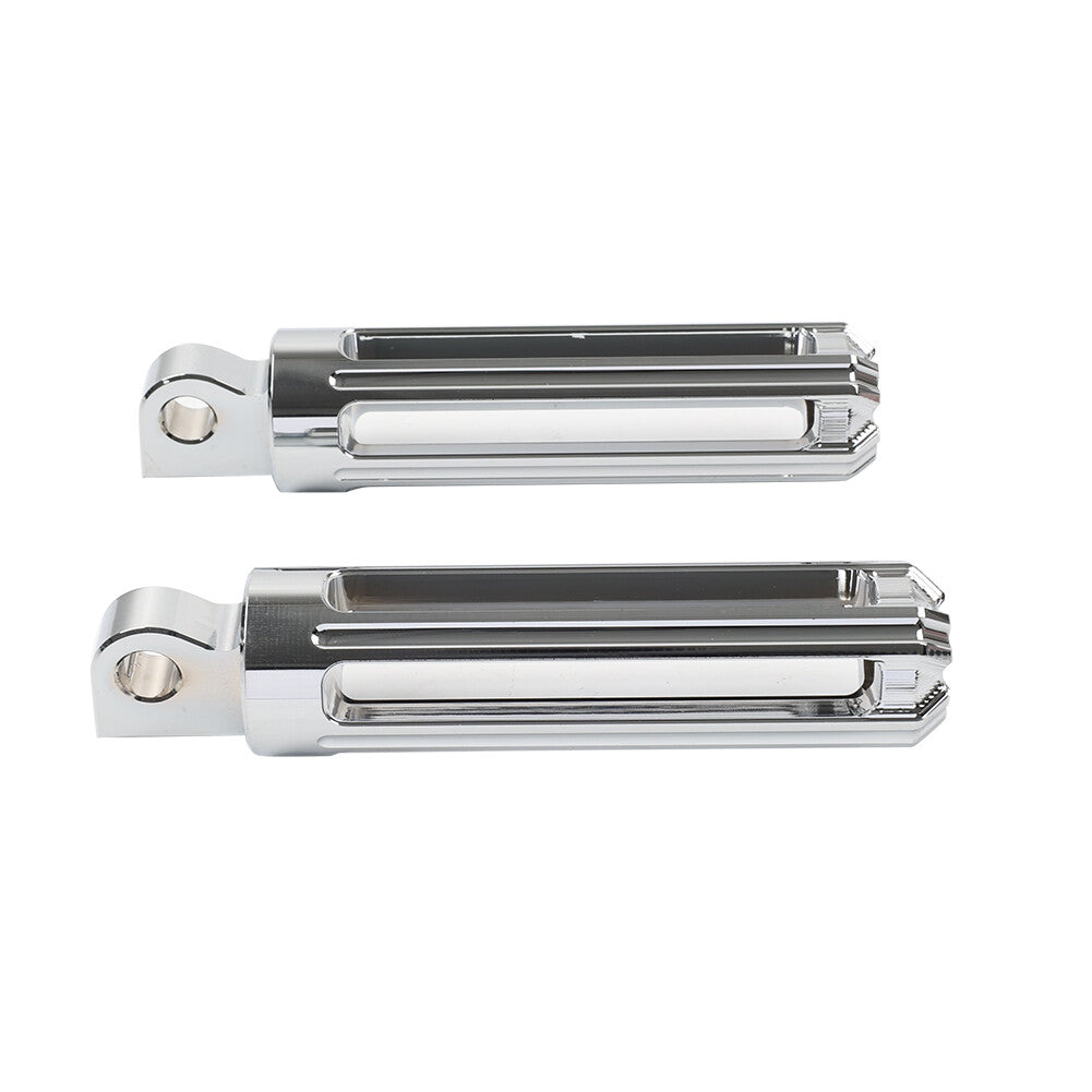 Pair Male Mount Foot Pegs Footrests Fit for Harley Touring Sportster Softail Dyna Q