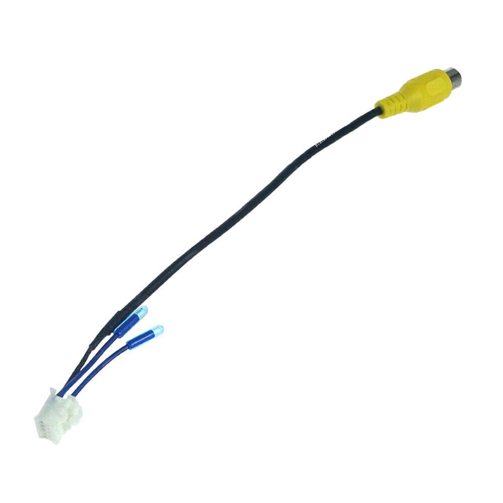 10 Pins RCA Rear View Backup Camera Cable Adaptor For Car Stereo Radio DVD
