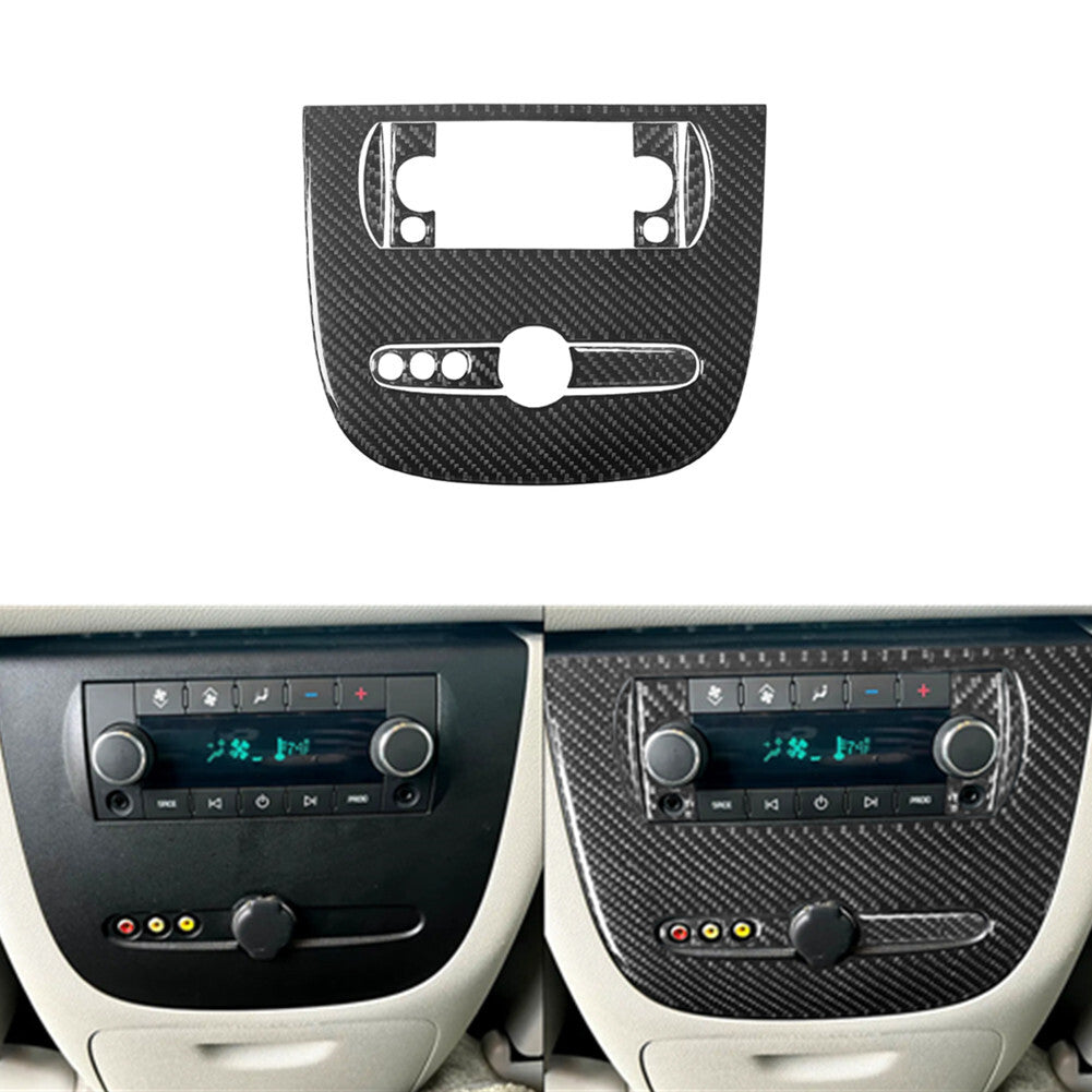 Red Carbon Fiber Speedometer Panel Cover Trim For Lancer 2008-2015 v