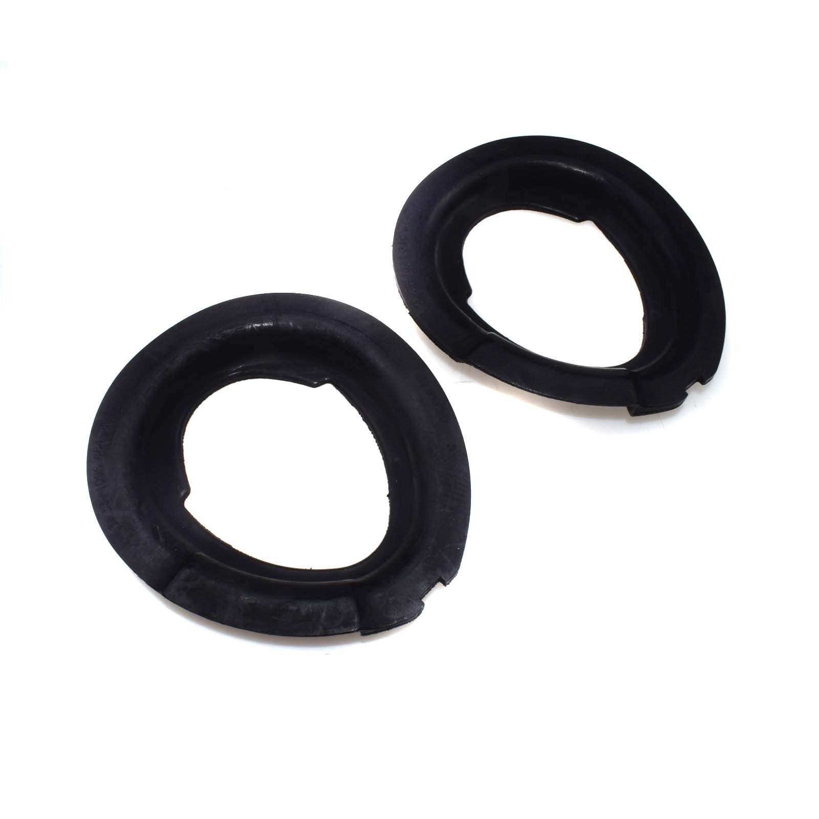 2-pack for E39 E46 spring pads, front lower suspension spring insulators 31331096664- n