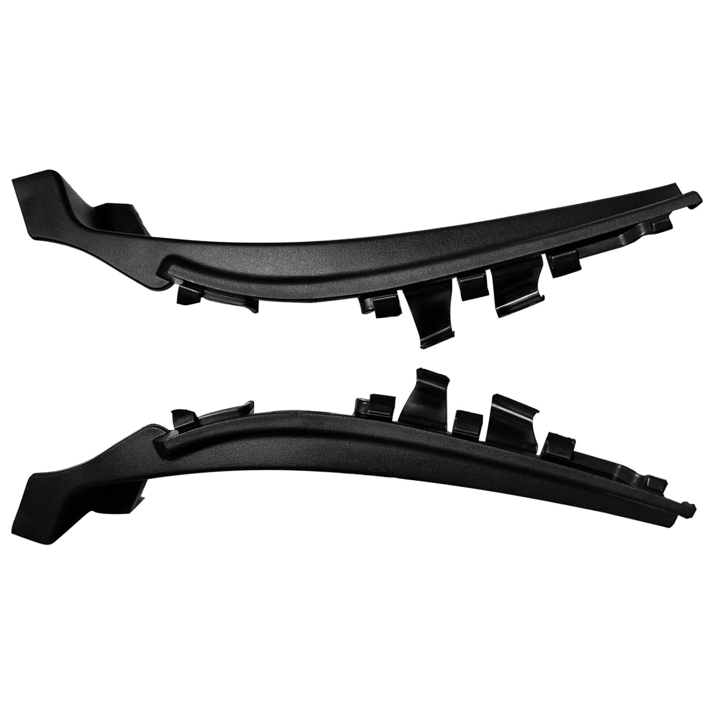 Car Front Black Wiper Side Cowl Extension Cover for Nissan Sentra 2013-2019 Pair