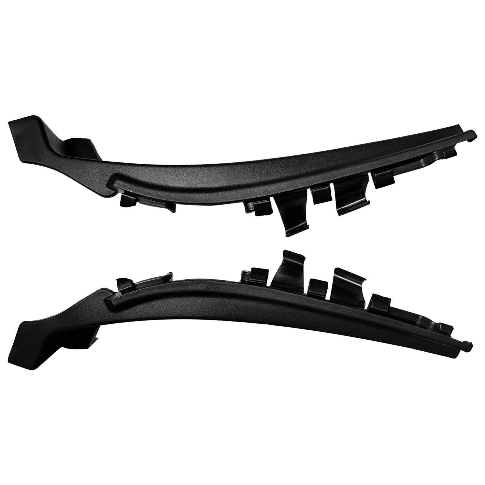 Car Front Black Wiper Side Cowl Extension Cover for Nissan Sentra 2013-2019 Pair