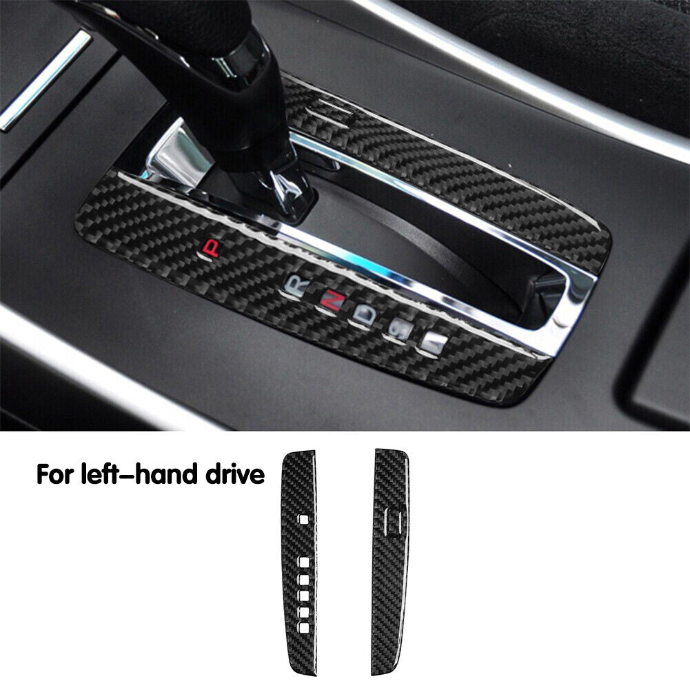 2PCS Carbon Fiber Interior Circuit Cover Trim For 2013-2017 for Honda Accord