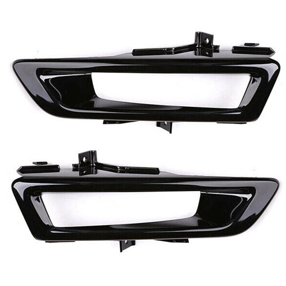 Pair Front Fog Driving Light Cover Trim for Land Rover Discovery Sport 2015-2019