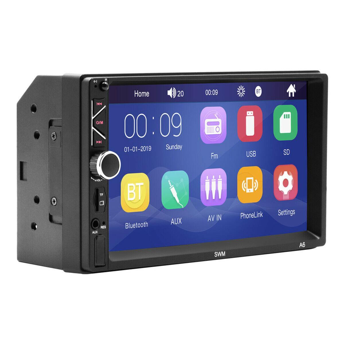 Bluetooth Touchscreen Stereo Radio MP5 Player Kit Suitable for Cars, Trucks, and SUVs (12V) n